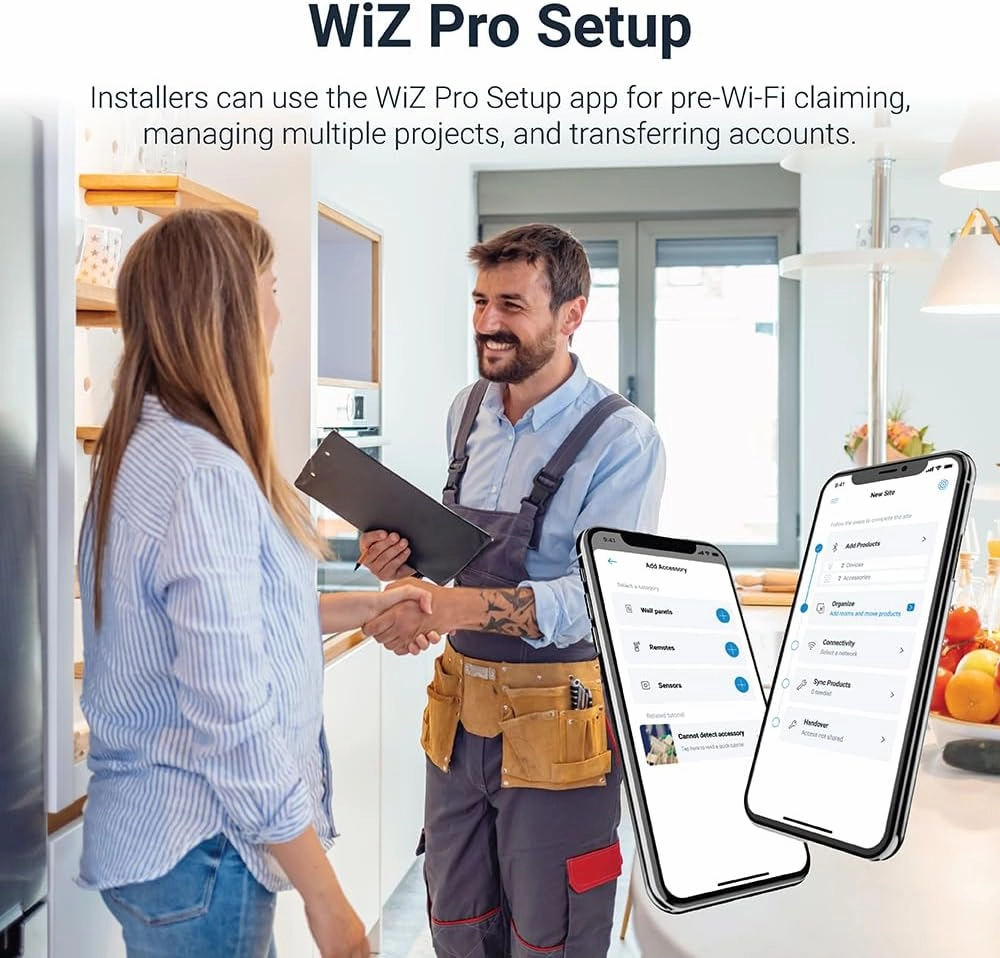 HALO 4" Smart Wi-Fi® Recessed LED Light Powered by WiZ Pro, Dimmable Full Color w/SpaceSense® Motion, Smart Home Ready - RL4069WZRGBWWHR