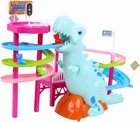 HANABASS 1Set Electric Music Dinosaur Climbing Stairs for Creative Plaything Present Engaging Design Enhances Coordination and Intelligence for Birthdays and Holidays