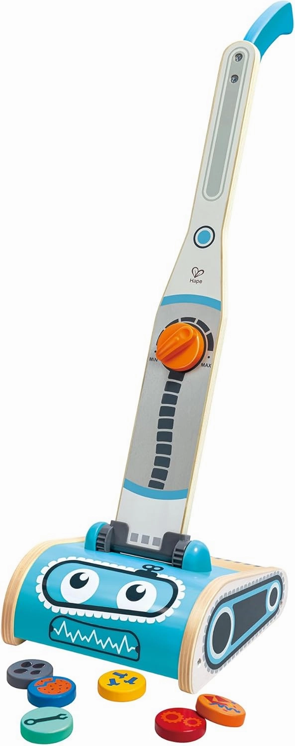 Hape Vacuum Playset | Pretend Vacuum Play Set, for Children Ages 2Y 