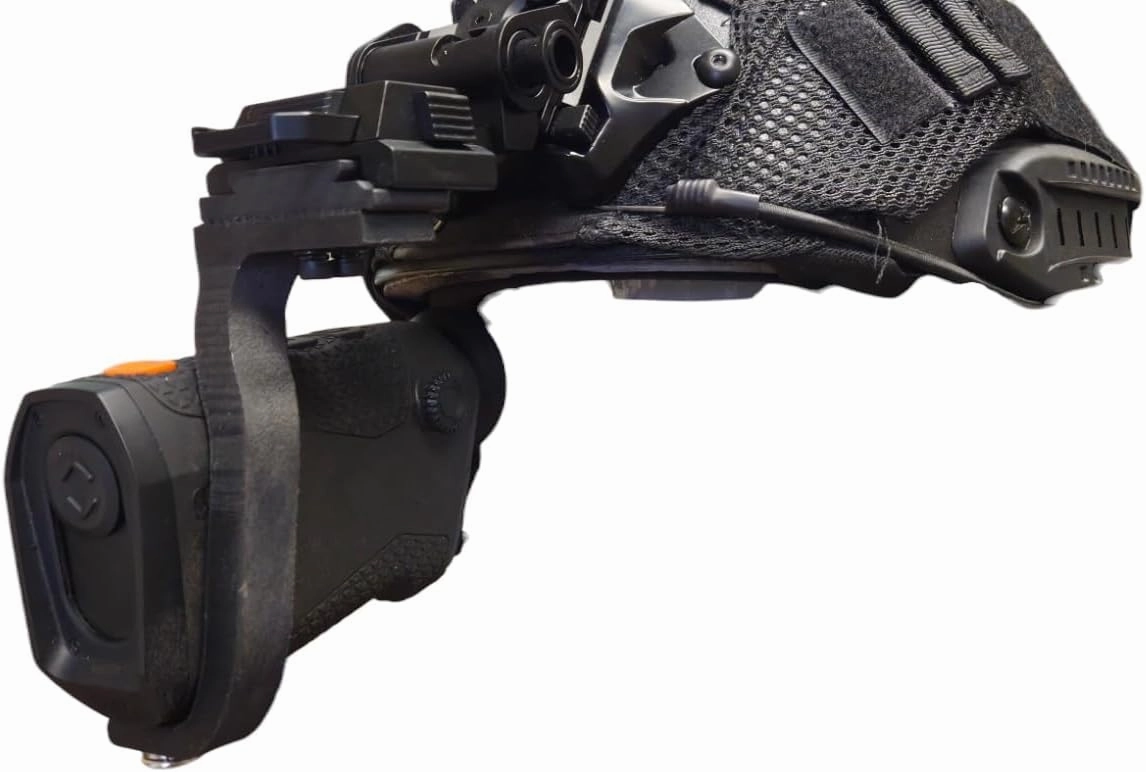 Helmet- Mounted Thermal Arm Mount for Rix Pocket K2/K3 (Right Eye)