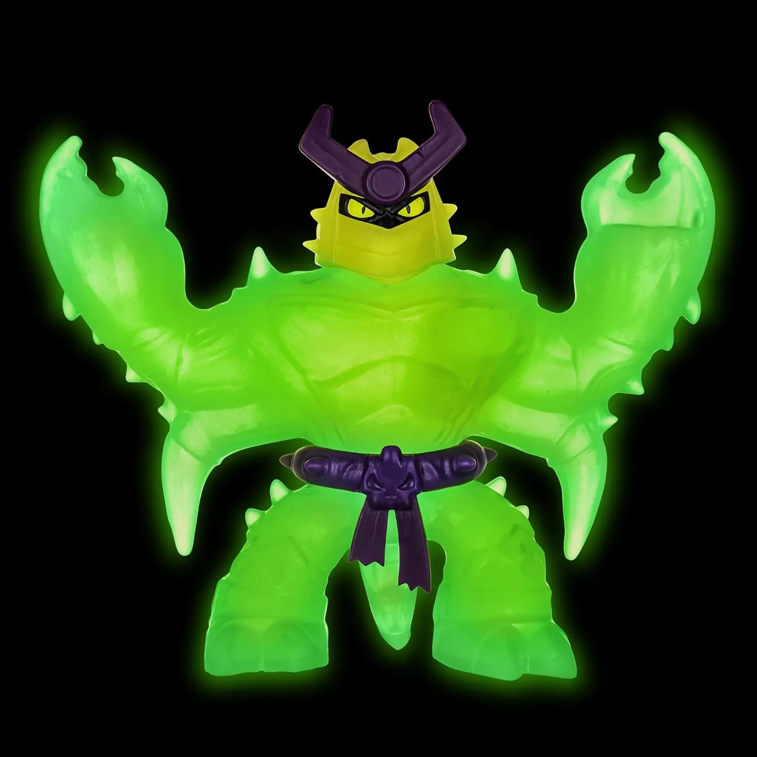 Heroes of Goo Jit Zu Glow Shifters Scorpius Action Figure [Goo Glows in the Dark!]