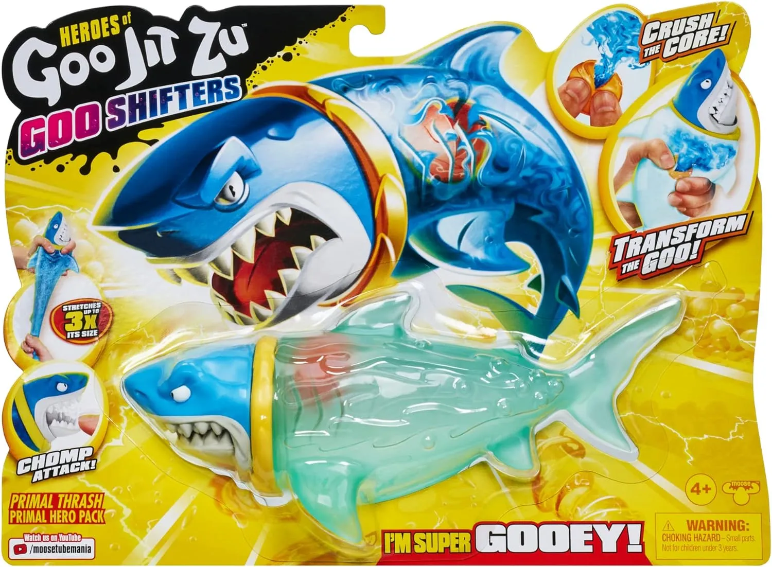 Heroes of Goo Jit Zu Goo Shifters Primal Thrash Action Figure