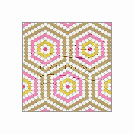 Hip Hexagon Tile - Dollhouse Wallpaper