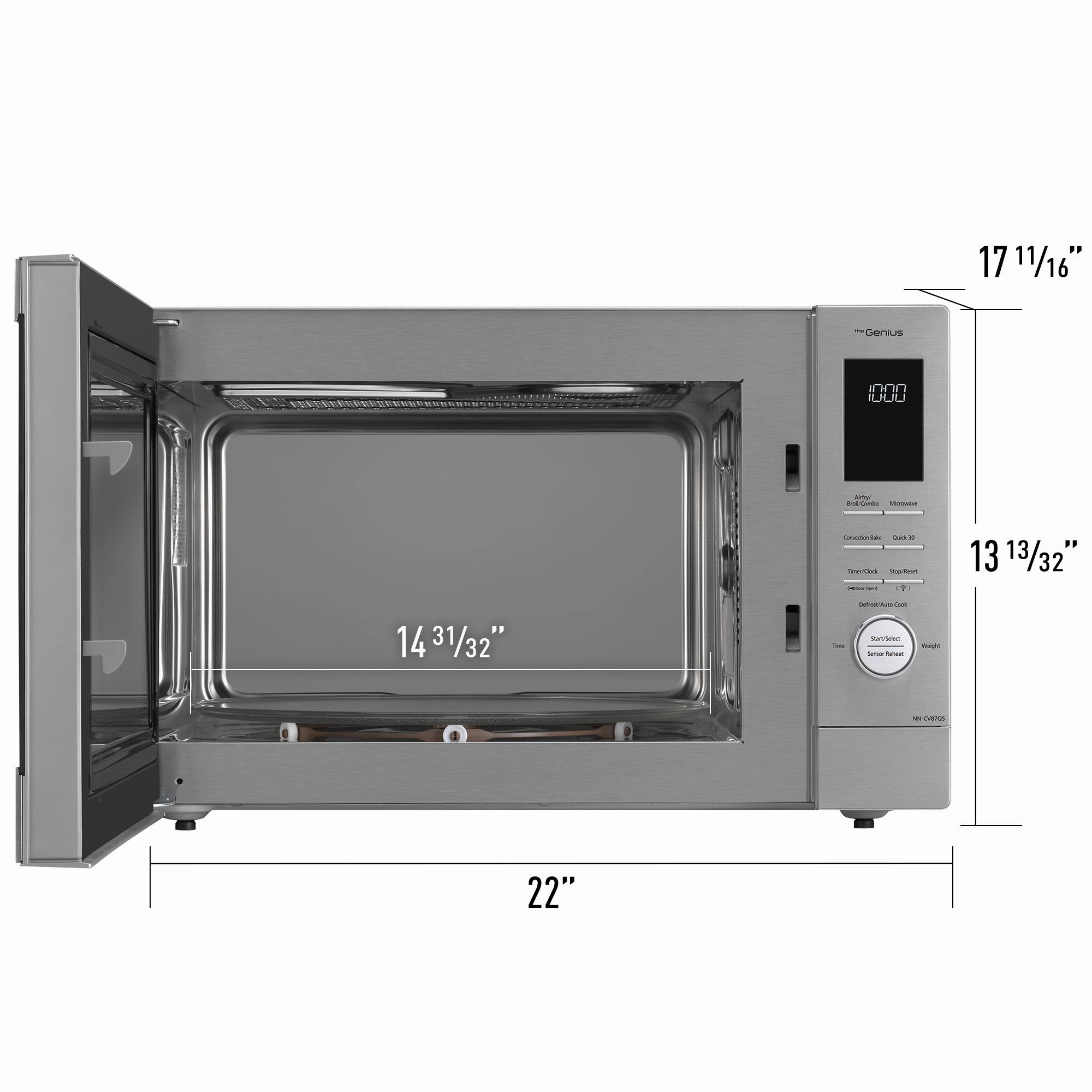 HomeCHEF™ Connect 4-in-1 Multi-oven, 1.2 cu. ft., 1000W