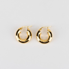 HOOP EARRING IN GOLD