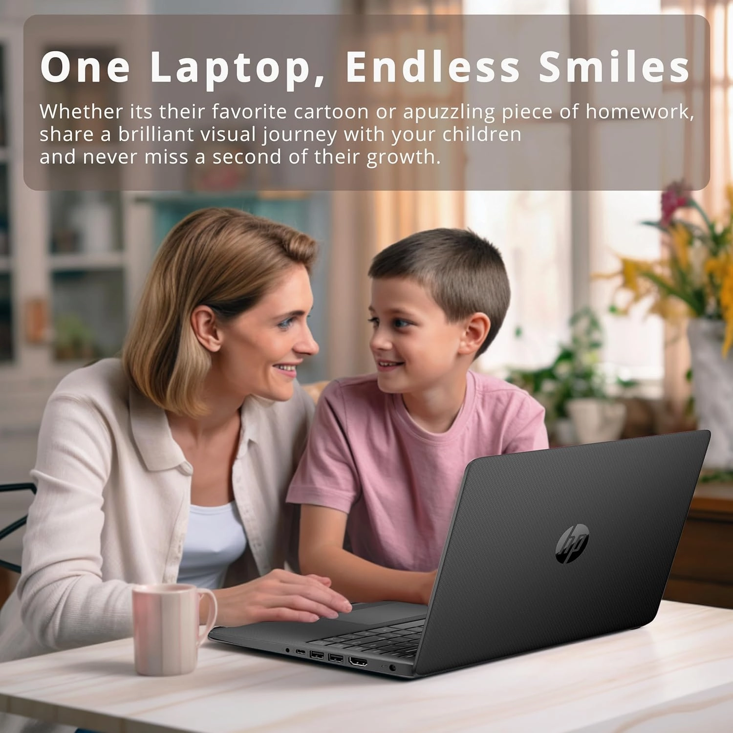 HP Stream 14" HD BrightView Laptop, Intel Celeron N4120 Processor, 4GB RAM, 64GB SSD, Intel UHD Graphics, 720p Webcam, WiFi, HDMI, Win 11 S, Black (Renewed)