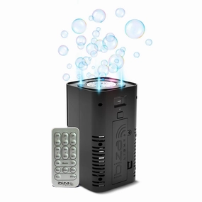 Ibiza BUBBLE-DREAM LED Battery Bubble Machine with Fluid