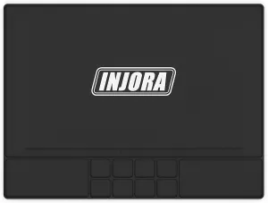 INJORA RC Silicone Pit Mat Repair Work Mat Soldering Mat for RC Car Upgrade (600x450mm)