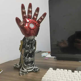 Iron Man Arm Movable Table Lamp Led Figure Model