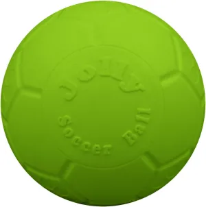 Jolly Pets Large Jolly Soccer Ball Floating-Bouncing Dog Toy; 8" Green Apple