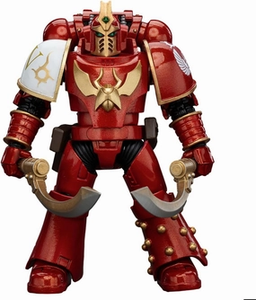JOYTOY 1/18 Action Figure Warhammer 30K The Horus Heresy Thousand Sons Khenetai Occult Cabal Khenetai Blade Collection Model Birthday Gifts 4.72 inch