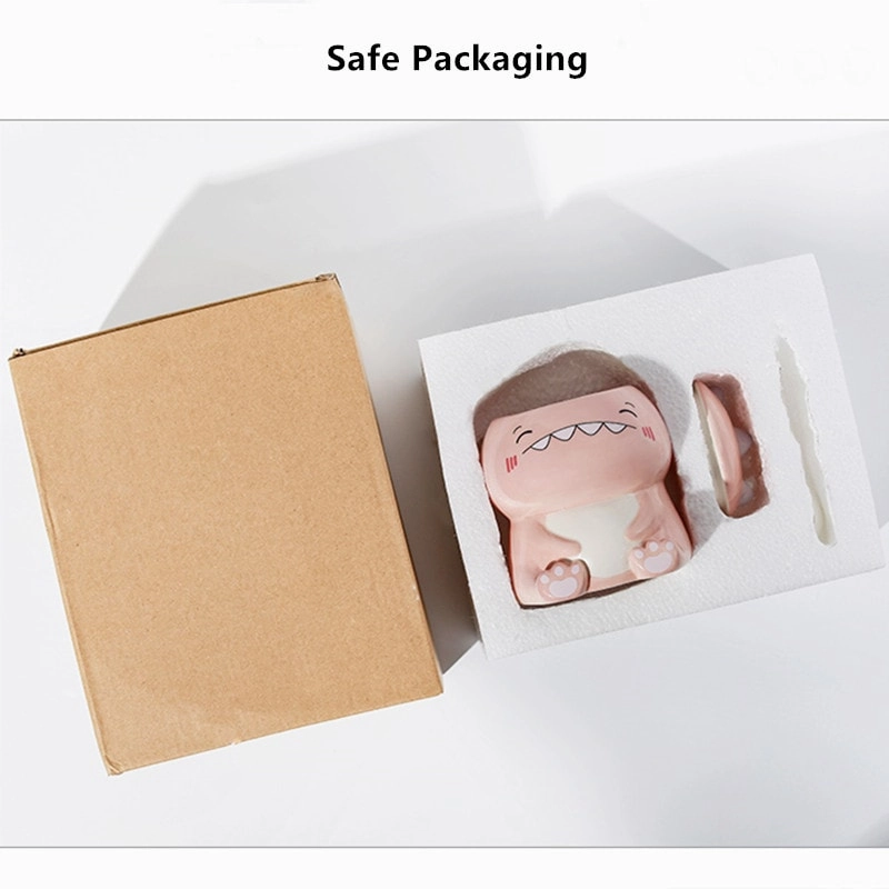 Kawaii Ceramic Dinosaur Mug 450ml