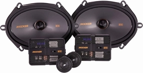 Kicker 47KSS6804 KS Series 6x8 / 5x7 Component System with 1" Tweeters, 4ohm