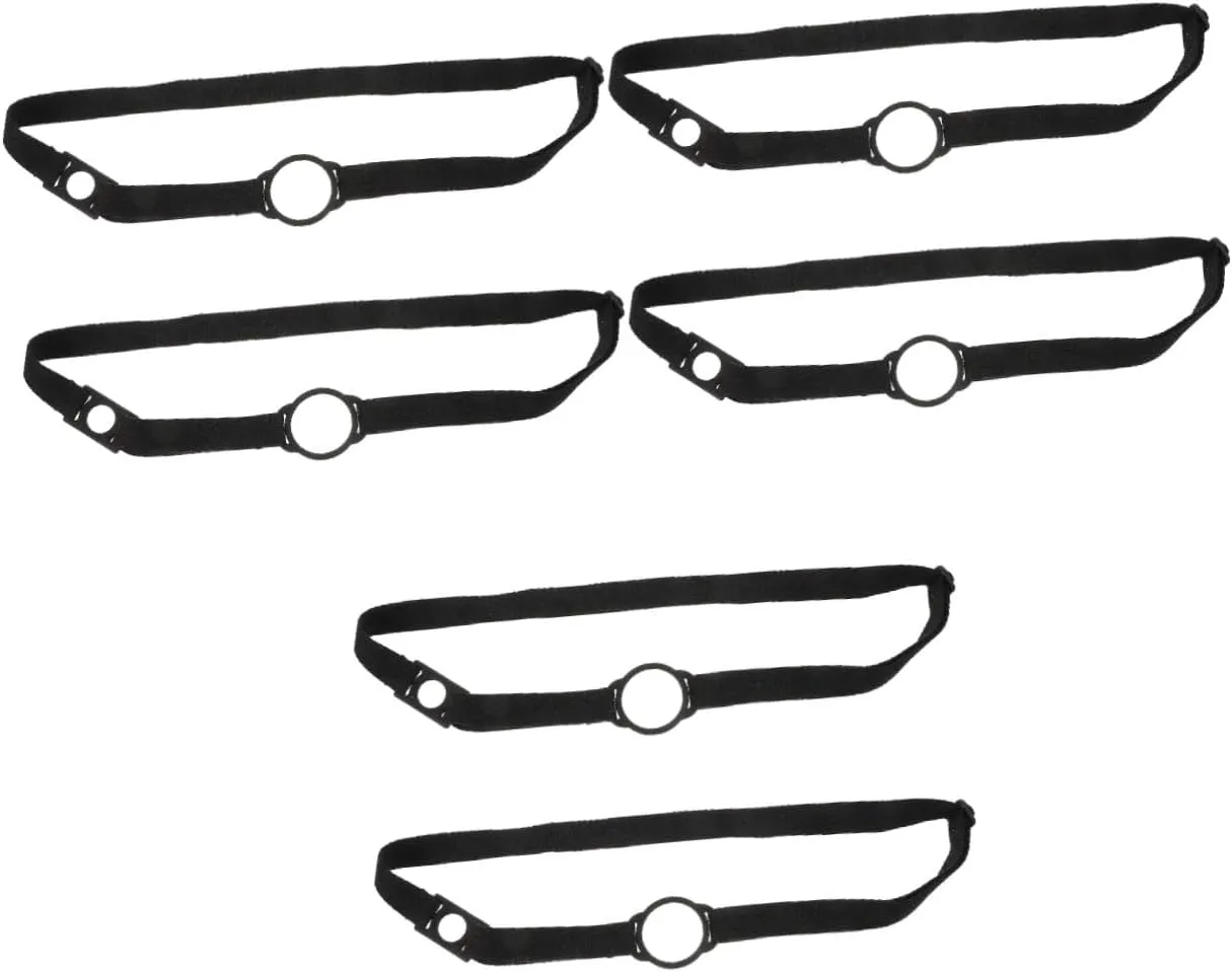 Kisangel 6pcs Portable Sports Bottle Holders Lightweight Kettle Straps for Easy Carrying for Hiking Camping and Trekking Durable Crossbody Design for Hands Hydration