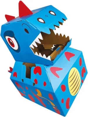 Kisangel Diy Dinosaur Craft Kit 3d Paper Model Boys' Room Decor Boys' Educational Toy Dinosaur Decor Room