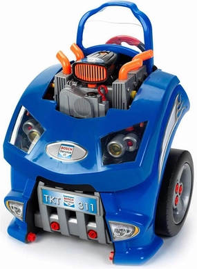 Klein Theo Bosch Car Service Station Premium Toys for Kids Ages 3 Years & Up