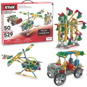 K'NEX - Power & Play Motorized Set ‚ 529 Pieces, STEM Building, Kid Construction Set‚ Ages 7 