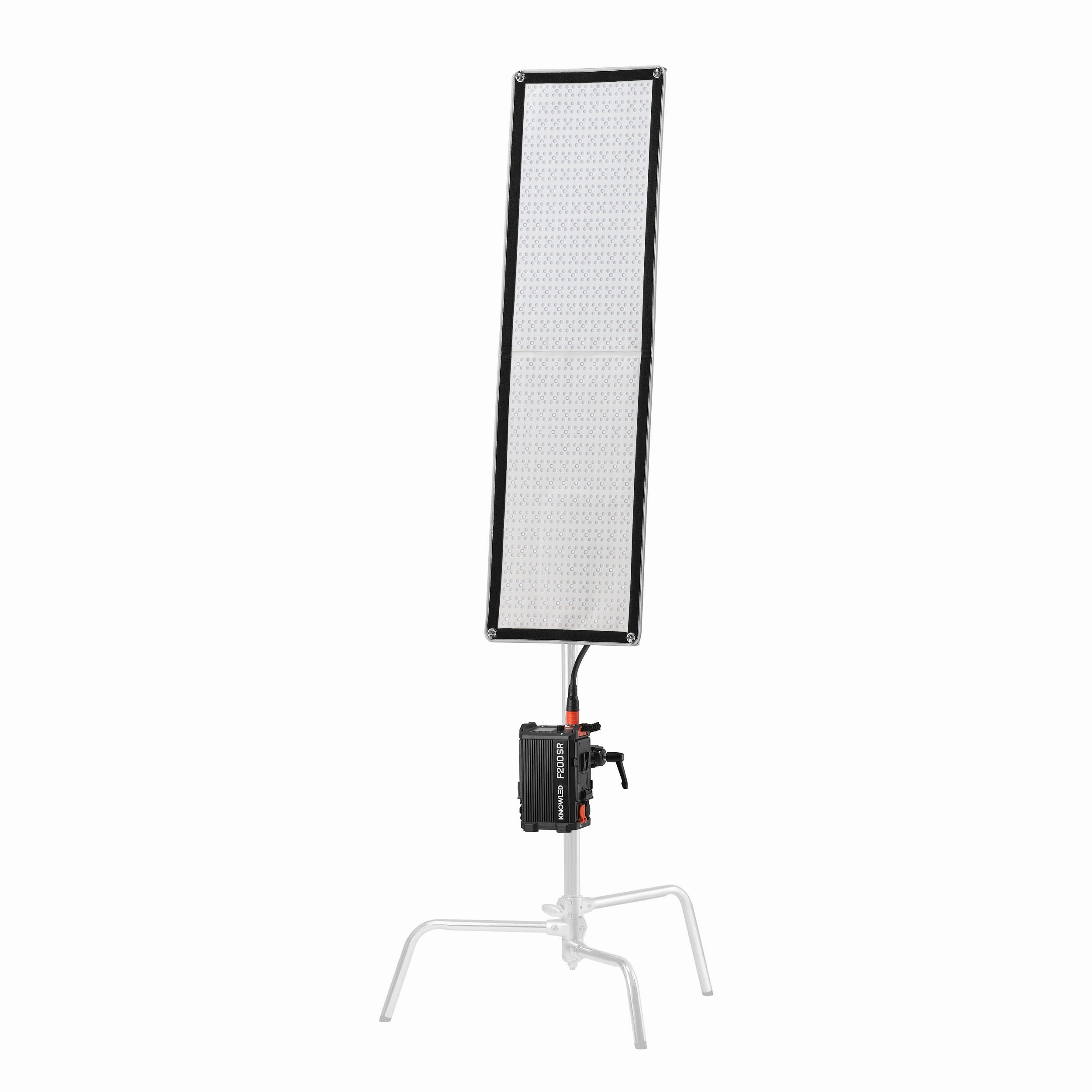 KNOWLED F200SR 1'x4' IP54 Rated Flexible RGB Cine LED Mat Panel