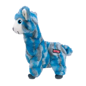 Kong Dog Low Stuff Stripes Llama