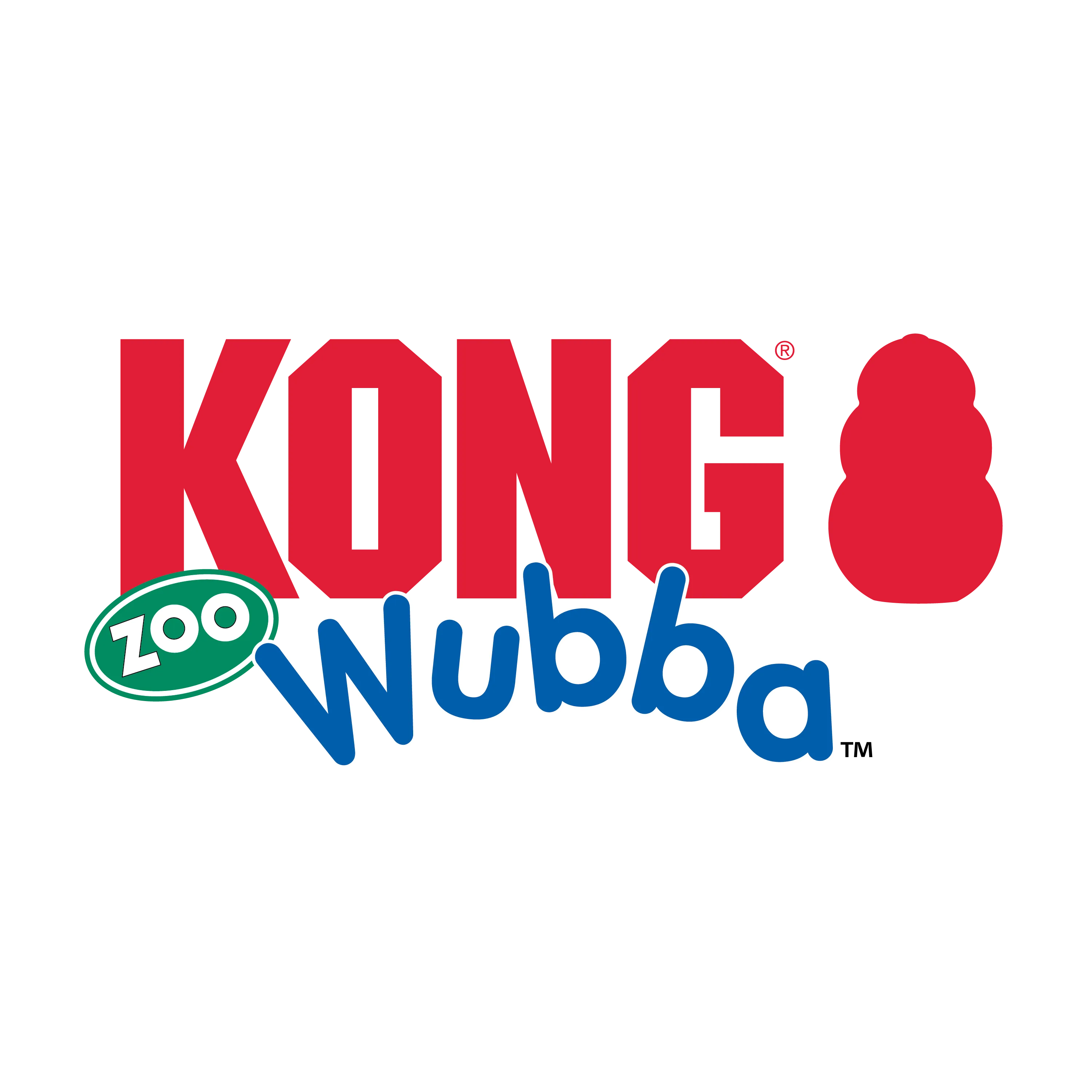 Kong Large Dog Wubba Zoo Mandrill