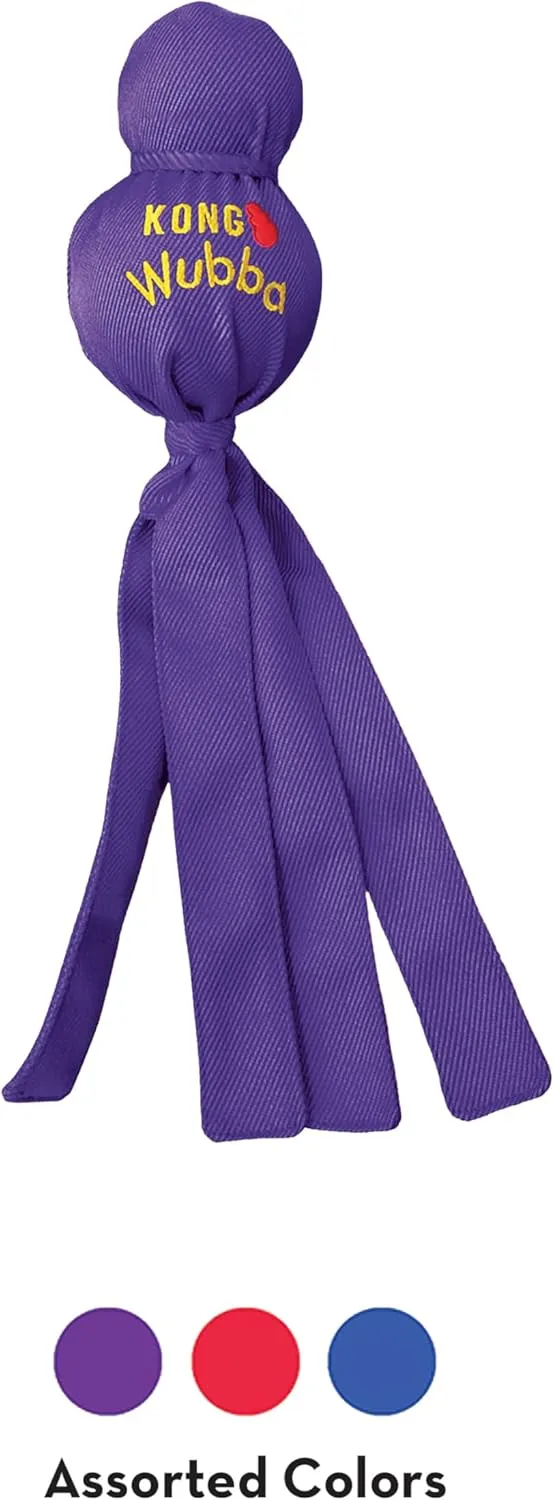 KONG Wubba - Dog Toy for Tug of War & Fetch - Dog Supplies for Puppy & Dog Playtime - Outdoor & Indoor Dog Toy - for XL Dogs