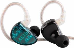KZ AS10 in Ear Monitor Earbuds Headphone, Pure 5 Balanced Armature 5BA KZ Earbuds Earphone, Musician in Ear Monitor Headphone High Fidelity HiFi Headset (No Microphone, Green)