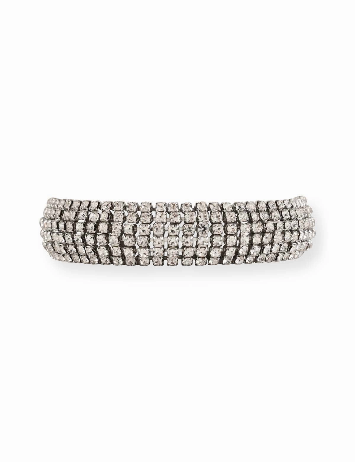 LADIES LED WATCH AND STACKABLE BRACELETS SET