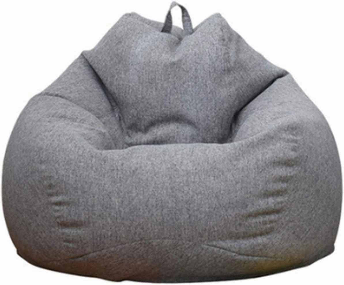 Lazy Sofa Lounger Chair Cover Without Filler, Bean Bag Cover for Adults and Children, Complies with Ergonomic Design Top-Ranking Material