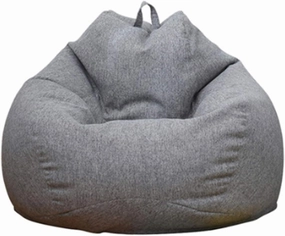 Lazy Sofa Lounger Chair Cover Without Filler, Bean Bag Cover for Adults and Children, Complies with Ergonomic Design Top-Ranking Material