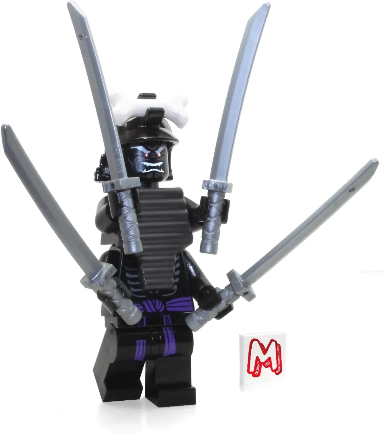 LEGO Ninjago Legacy MiniFigure - Lord Garmadon (with Four Arms and 4 Swords)