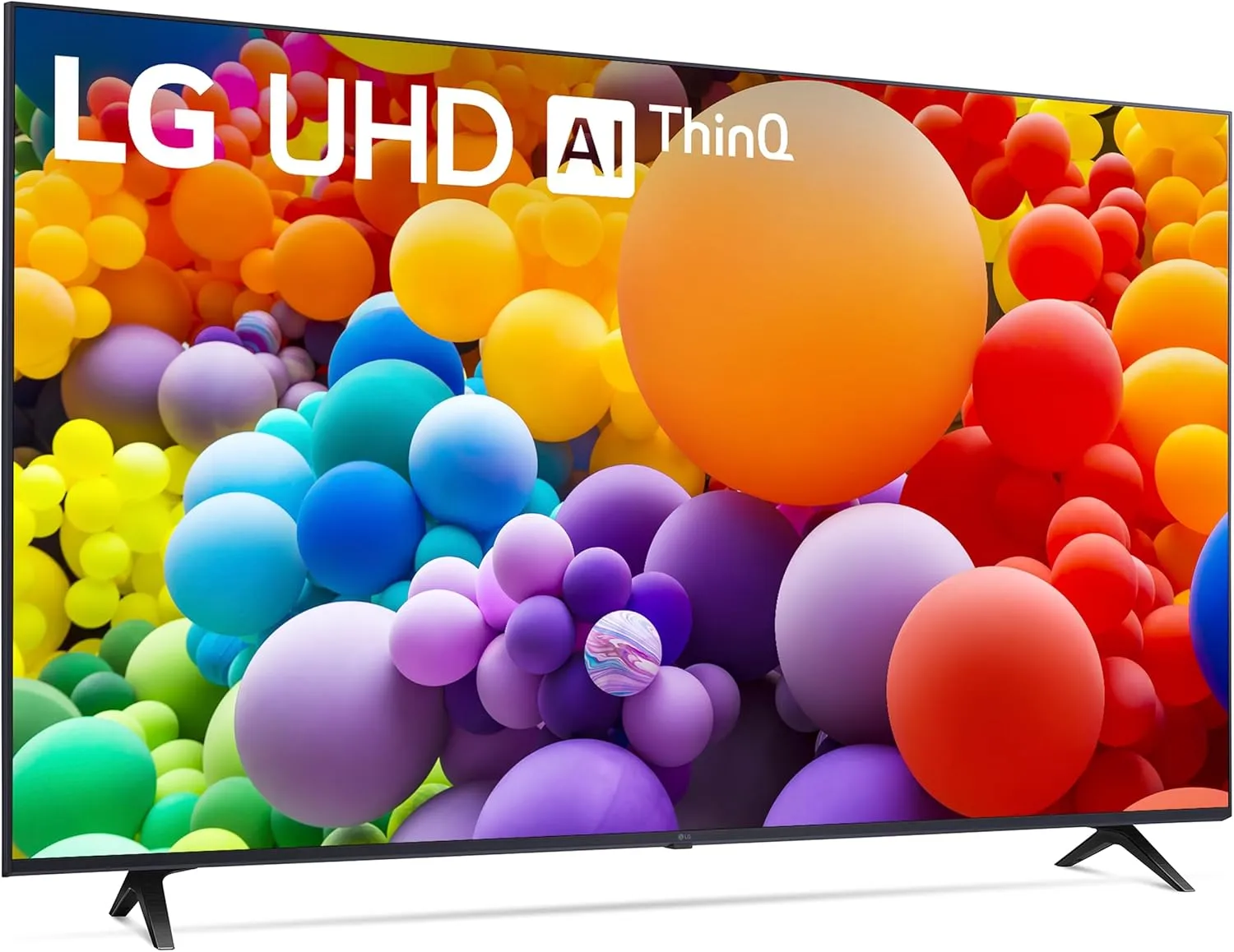 LG 55-Inch Class UT75 Series LED Smart TV 4K Processor Flat Screen AI-Powered with Alexa Built-in (55UT7570PUB, 2024)
