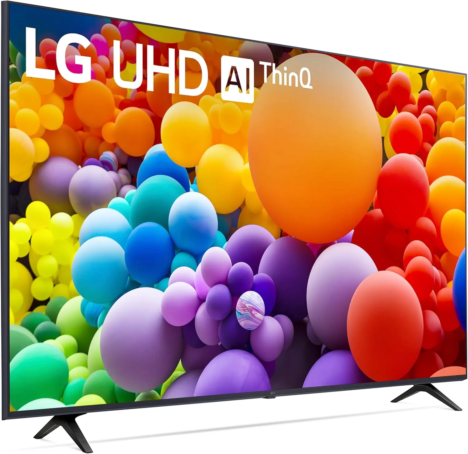LG 55-Inch Class UT75 Series LED Smart TV 4K Processor Flat Screen AI-Powered with Alexa Built-in (55UT7570PUB, 2024)