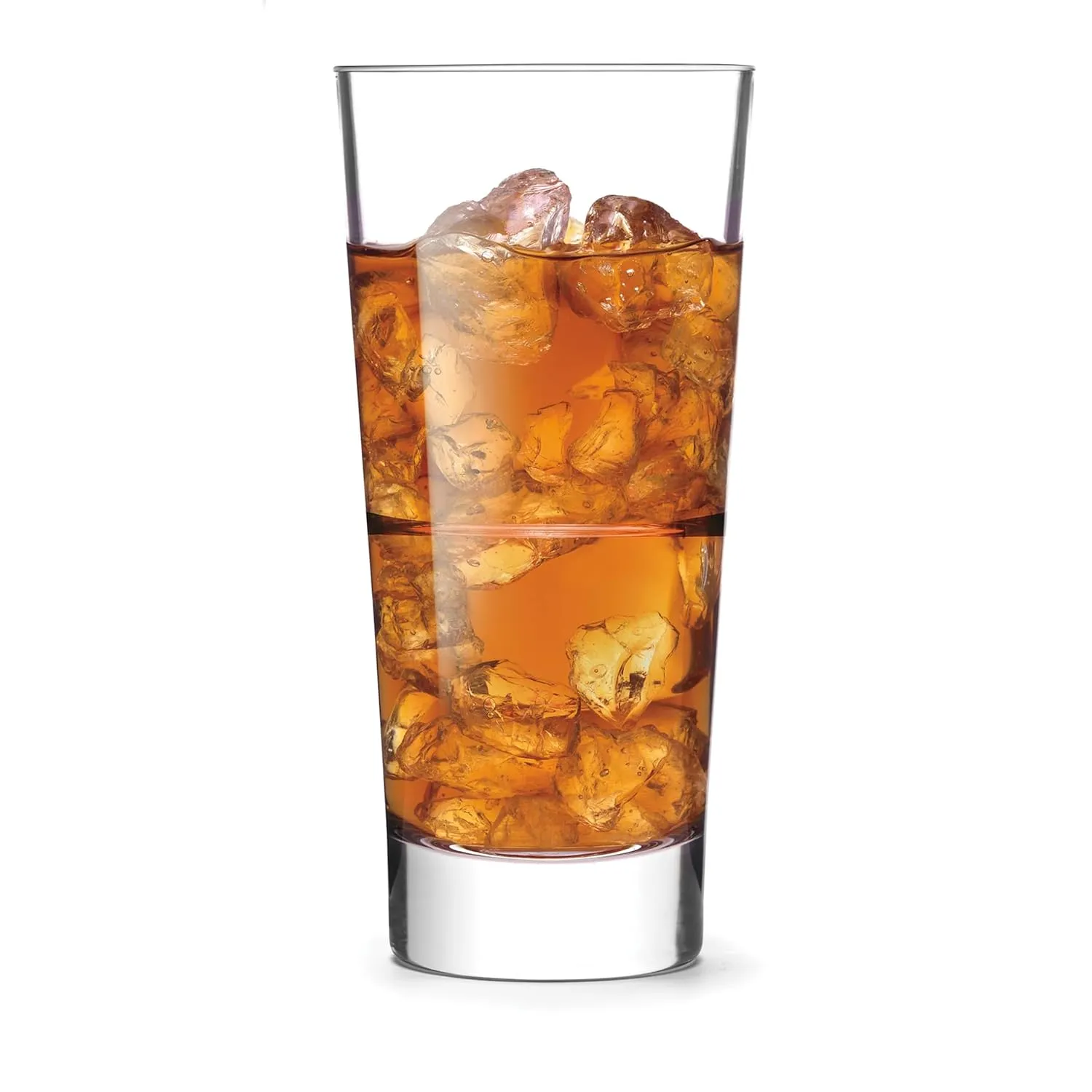 Libbey Endeavor Stacking Beverage Glasses, 12 oz, Tall, Clear Drinking Glasses Set of 12, Versatile Highball Glass Set for Water, Soda, Iced Tea