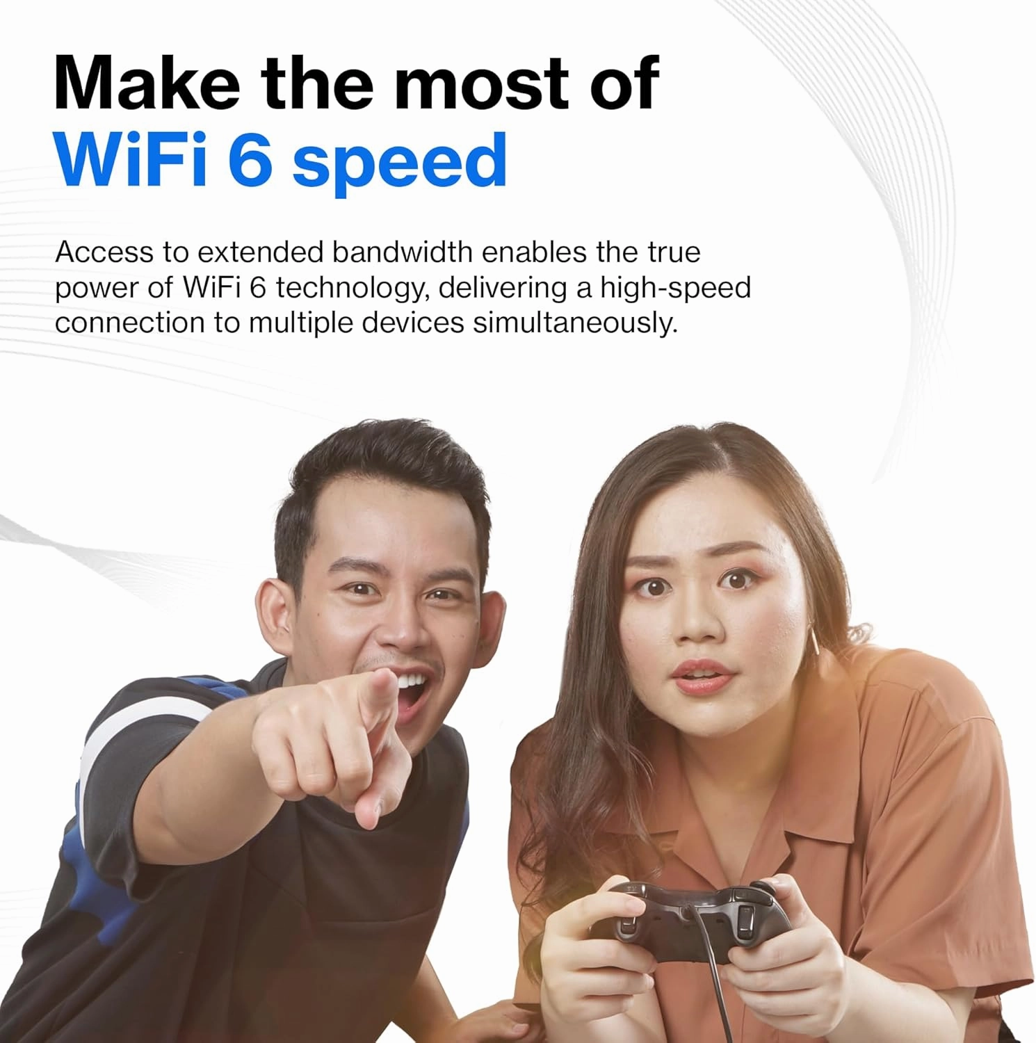 Linksys E8450 AX3200 WiFi 6 Router: Dual-Band Wireless Home Network, 4 Gigabit Ethernet Ports, Parental Controls, 3.2 Gbps, 2,500 sq ft, 25 Devices