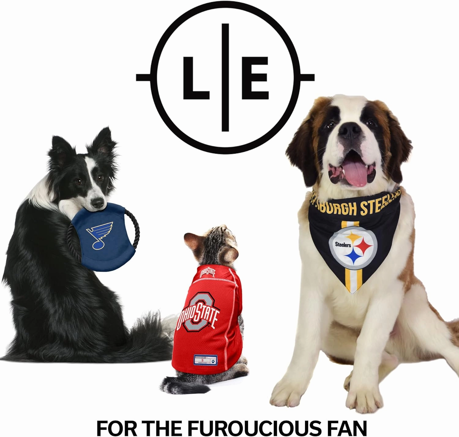 Littlearth NFL Stretch Pet Jerseys for Big Dogs