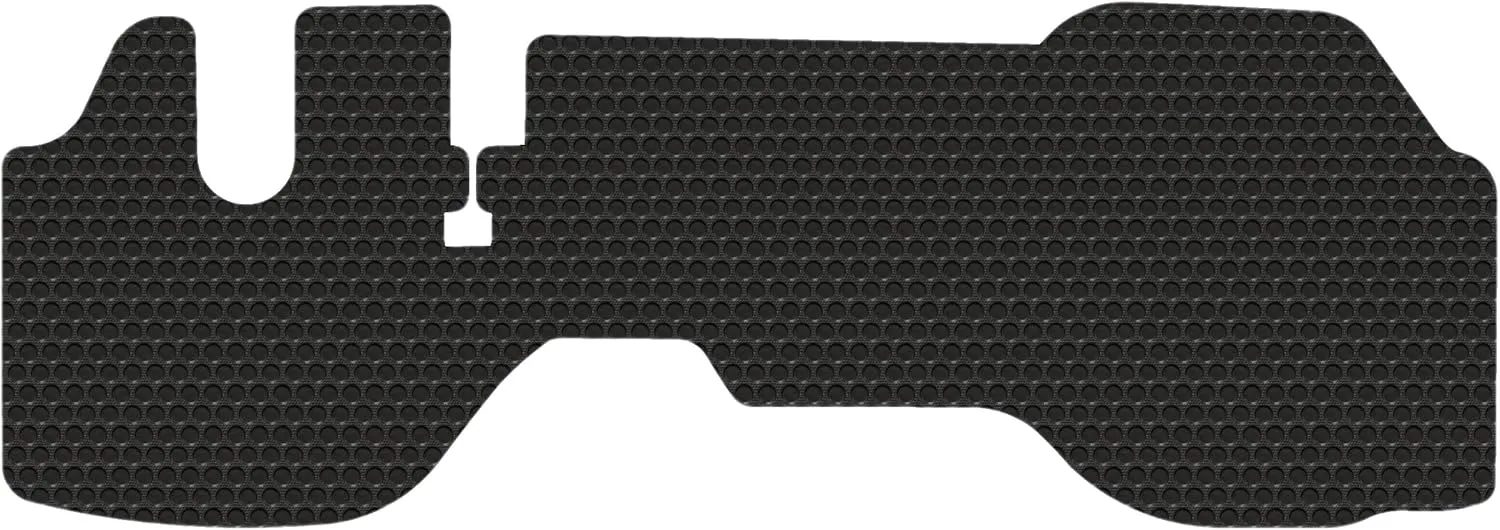 Lloyd Mats Black Rubber Floor Mat Compatible with Isuzu 2007-2021 NPR(and-HD) NQR NRR - All Diesel ONLY Models
