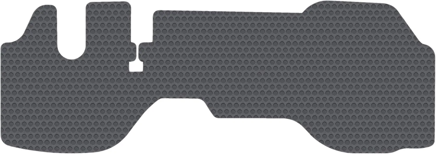 Lloyd Mats Gray Rubber Floor Mat Compatible with Isuzu 2007-2021 NPR(and-HD) NQR NRR - All Diesel Trucks ONLY Models