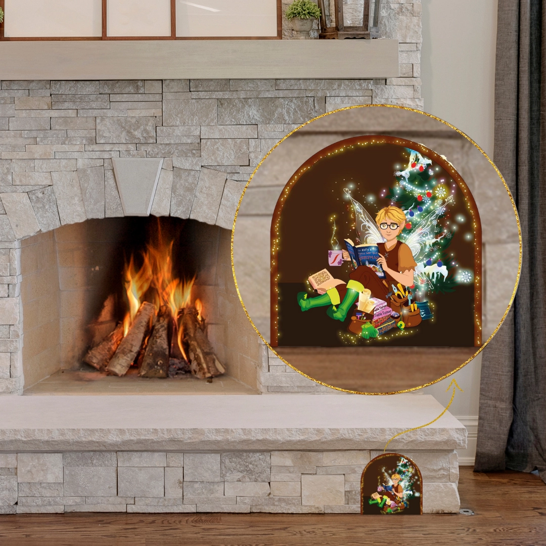 Magical Fairy Hole In The Wall Decor