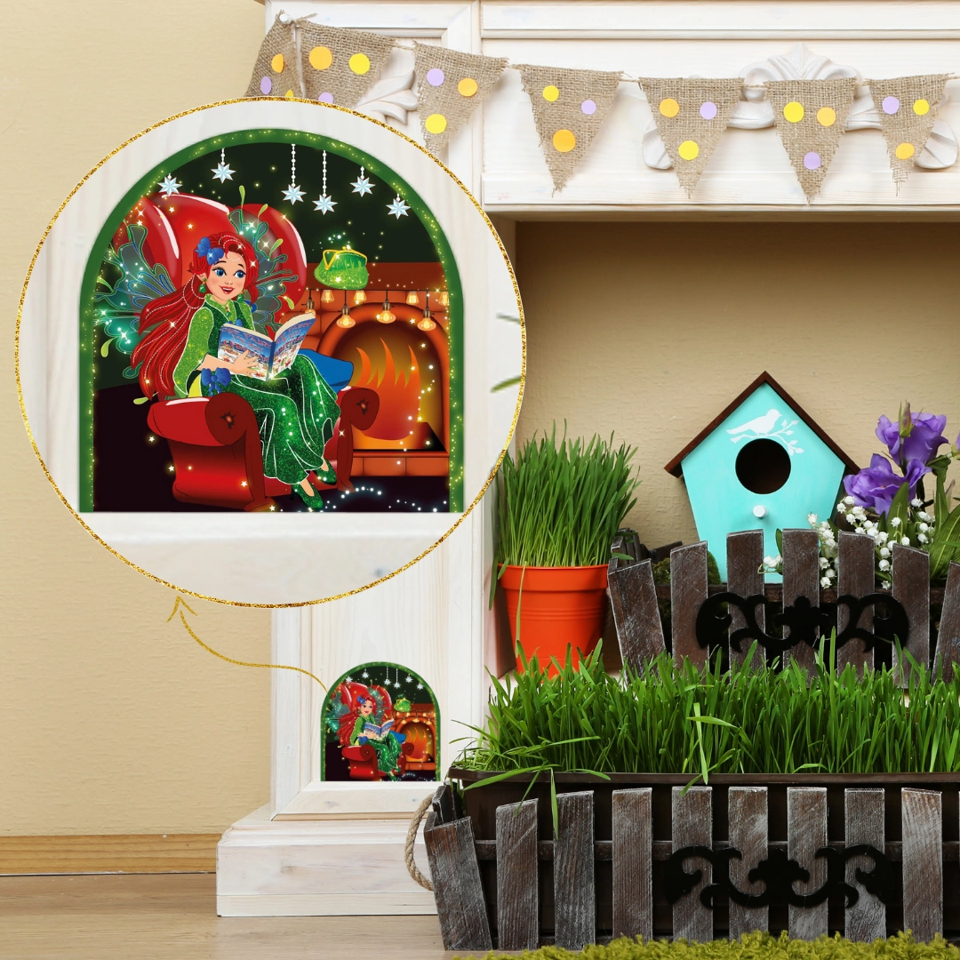 Magical Fairy Hole In The Wall Decor
