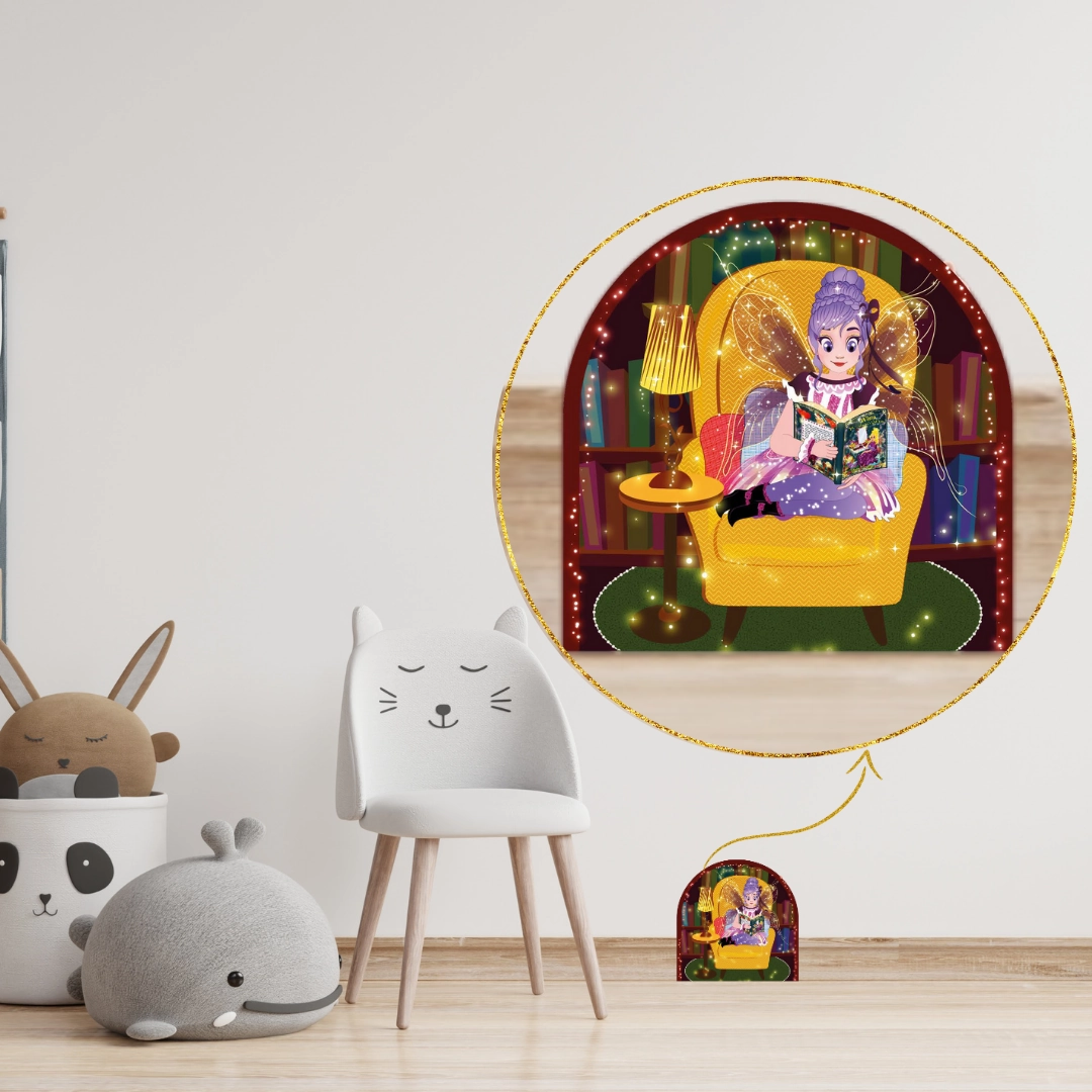 Magical Fairy Hole In The Wall Decor
