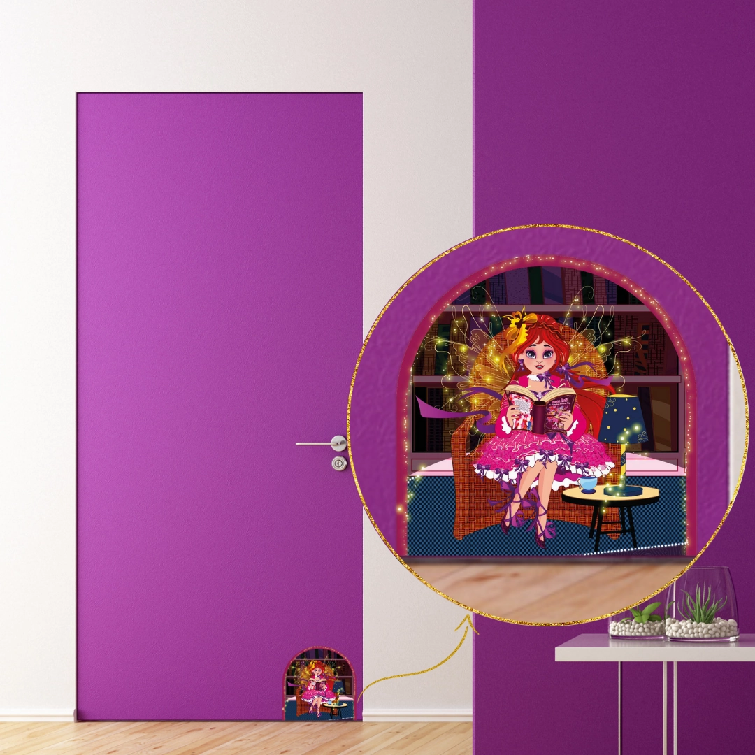 Magical Fairy Hole In The Wall Decor