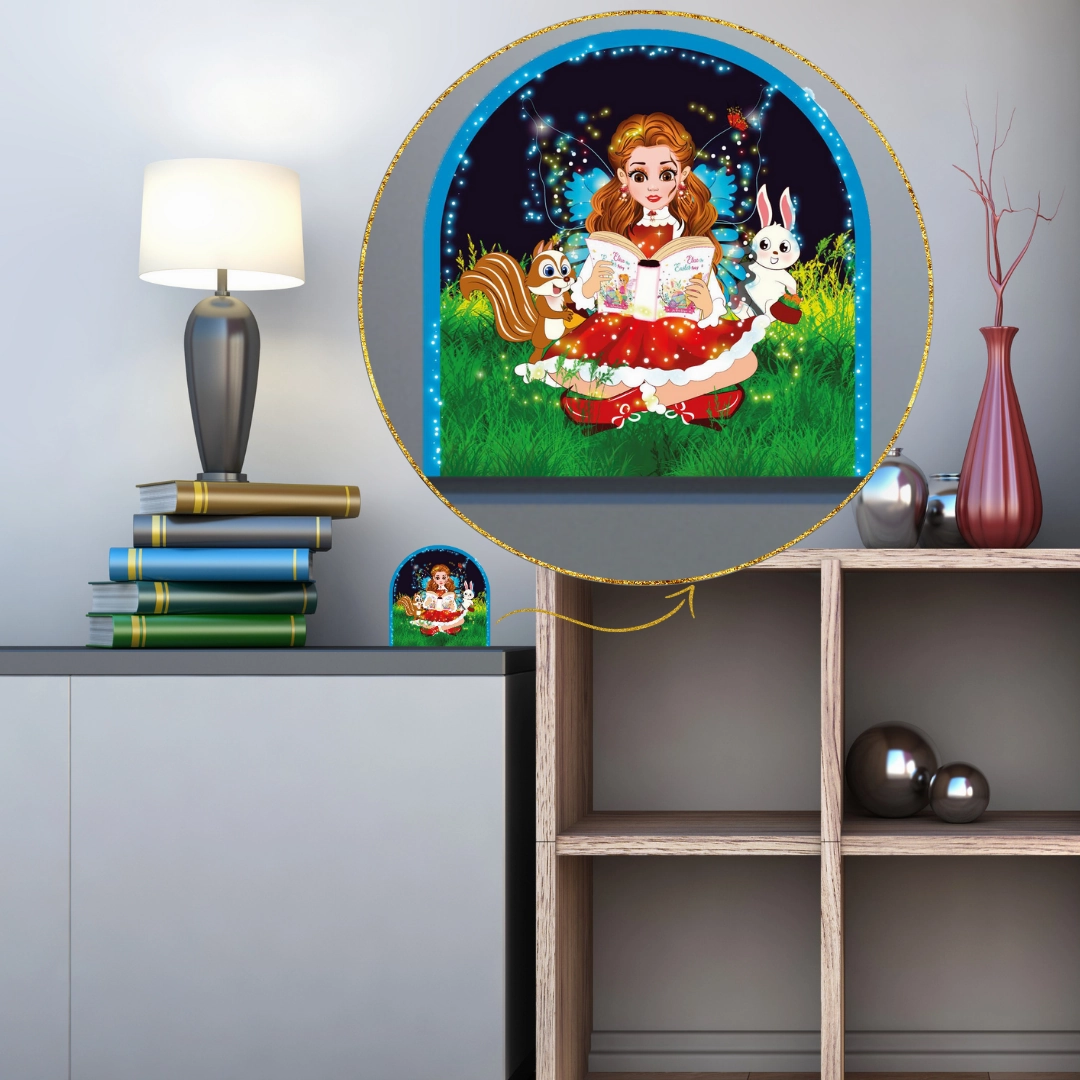 Magical Fairy Hole In The Wall Decor