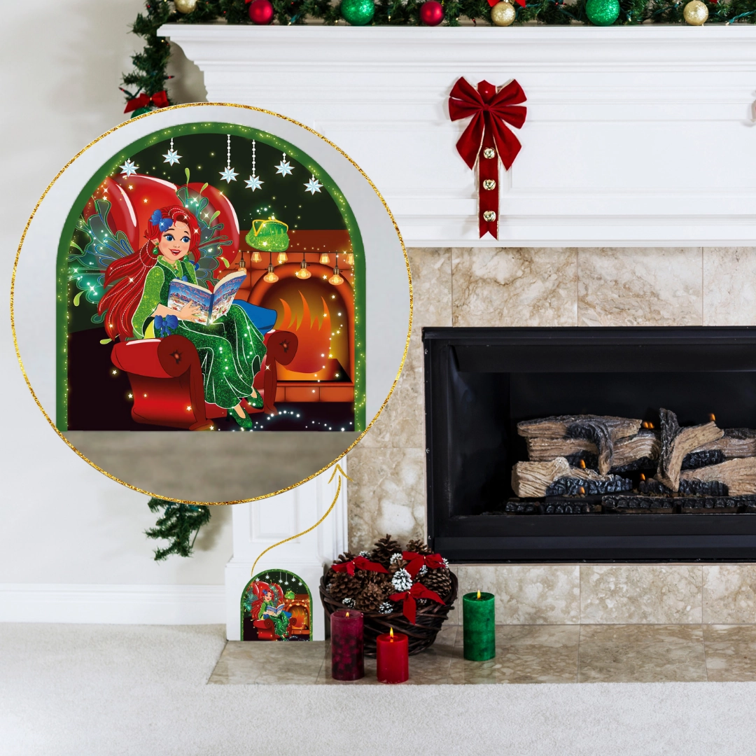 Magical Fairy Hole In The Wall Decor