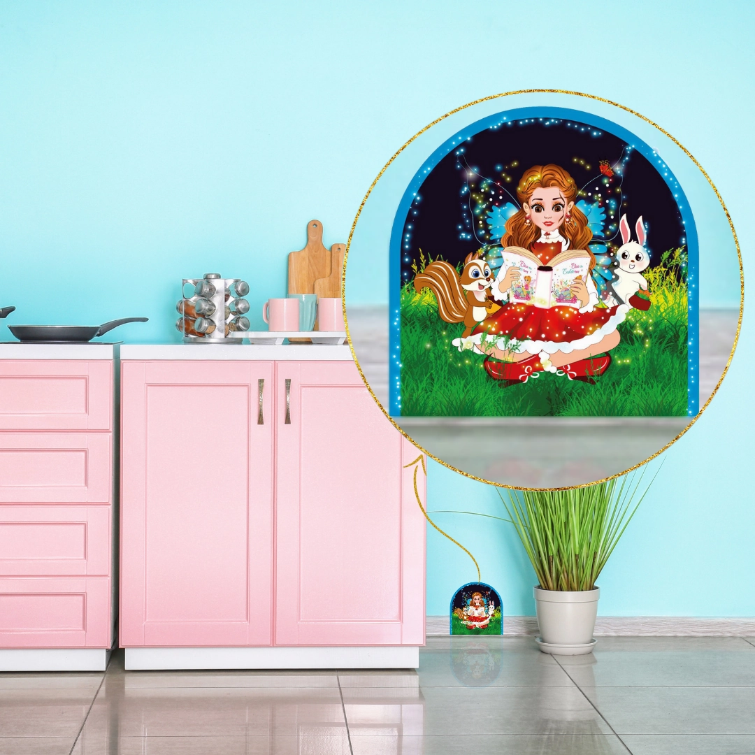 Magical Fairy Hole In The Wall Decor