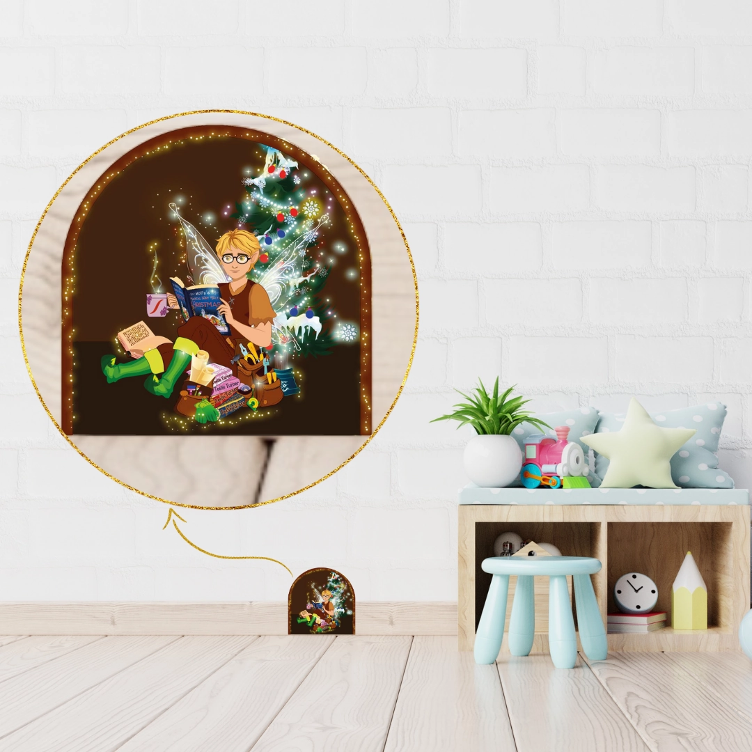 Magical Fairy Hole In The Wall Decor