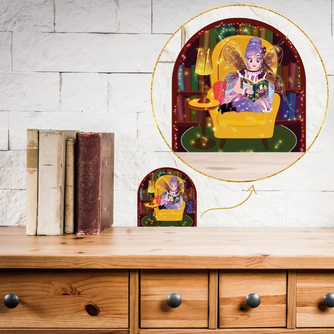 Magical Fairy Hole In The Wall Decor