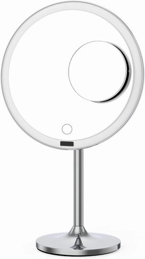 Makeup Mirror LED Touch Screen Light Makeup Mirror with Magnifying Smart Sensor Desktop Vanity Mirror HD Mirrors for Beauty Makeup Home Vanity Mirror