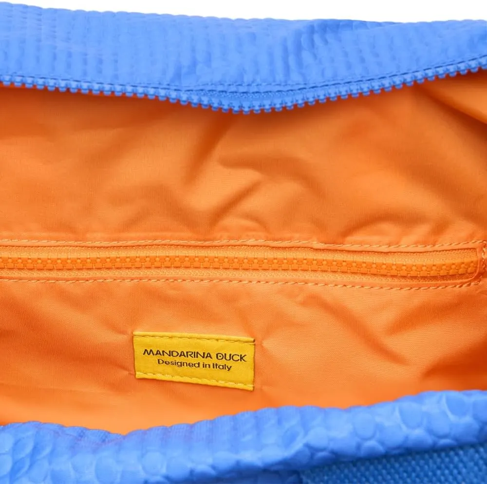Mandarina Duck Women's Revival 2.0 Duffle, Electric Blue, One Size, Contemporary
