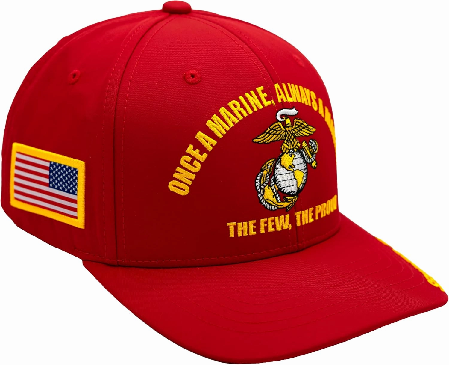 Marine Corps Hat for Men USMC Veteran Hat, Official Licensed US Marines Hat Semper Fi Once A Marine Always A Marine Cap