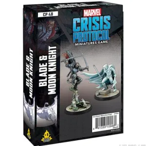 Marvel: Crisis Protocol - Blade and Moon Knight (إضافة للعبة المجسمات)